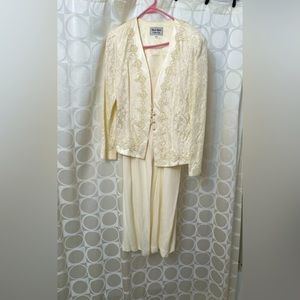 Cream colored Dress Suit